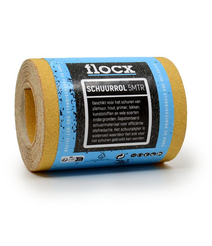 Flocx Schuurpapier Rollen